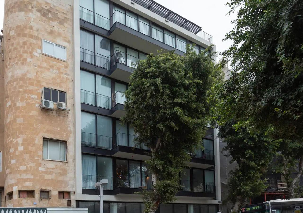 Tel-Aviv Center, Near The Beach, Terrace, 2 People Exterior foto